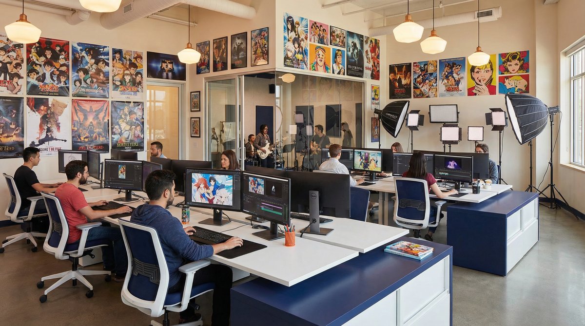 爱情岛公司办公环境